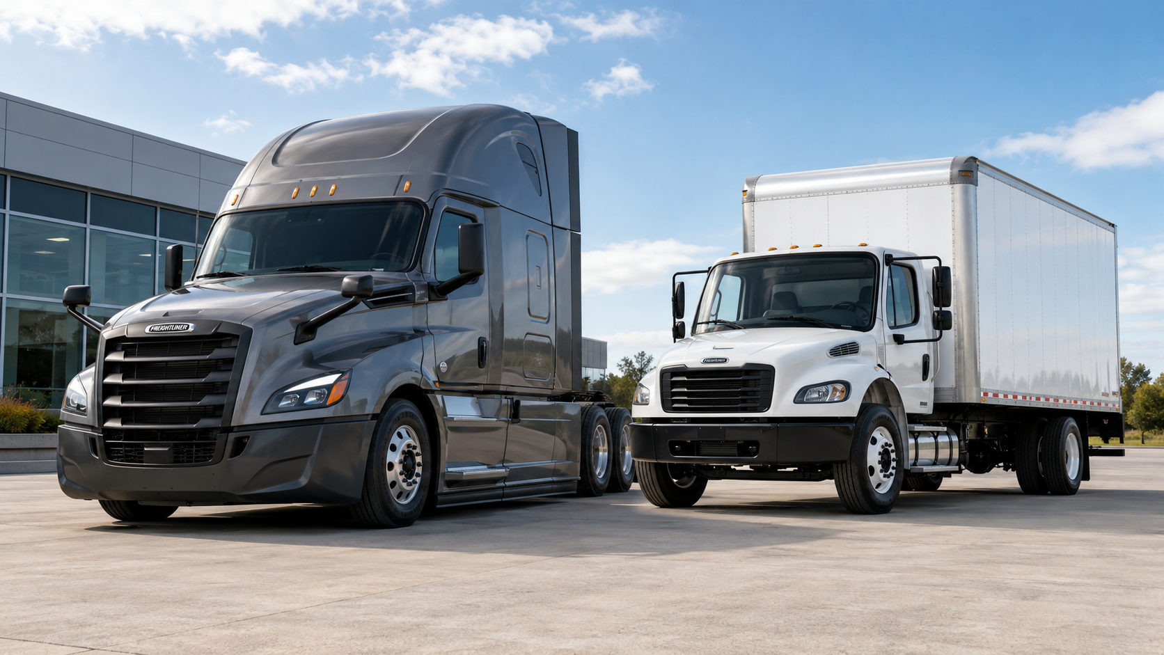 Freightliner commercial trucks