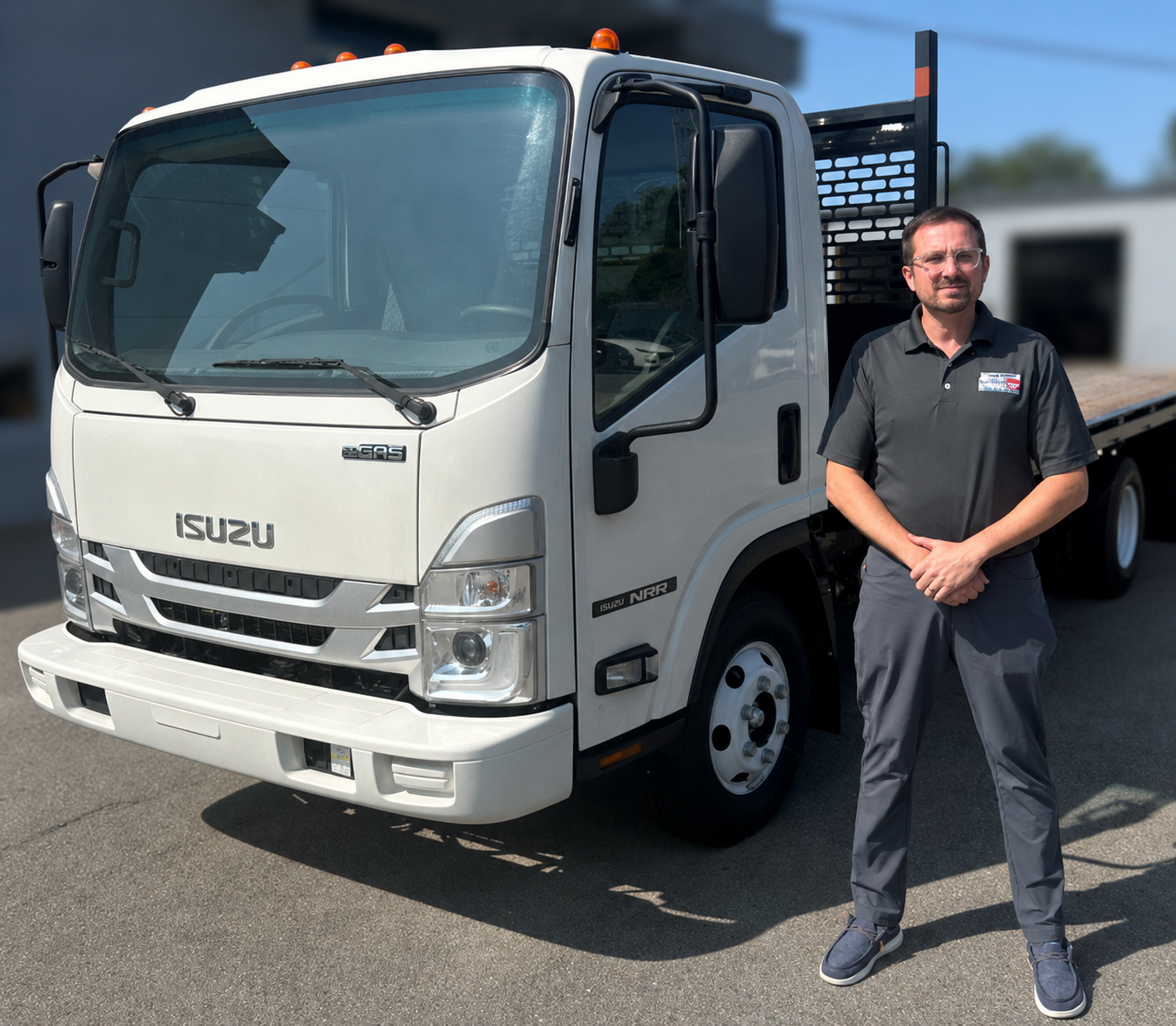 Matt Sherman, commercial truck sales consultant at Rhode Island Truck Center